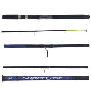 Vara pesca Molinete Super Cast 2.44m 30lb 2p MS