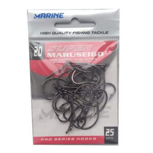 Anzol SUPER Maruseigo Blacknickel c/25 Marine Sports N20/22