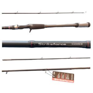 Vara pesca Daiwa Strikeforce 1,83m 12-25lb carretilha 2p