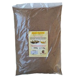 Massa japonesa para pesca Tradicional BANANA pacote 1KG