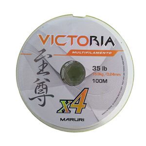 Linha Multifilamento Victória x4 Maruri de 100m 0,24mm